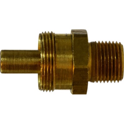 3/8 X 1/4 HOSE ID X MIP ADAPTER