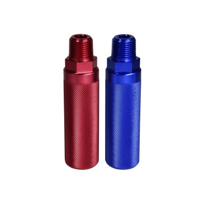 1 RED1 BLUE ALUMINUM GLADHAND GRIP