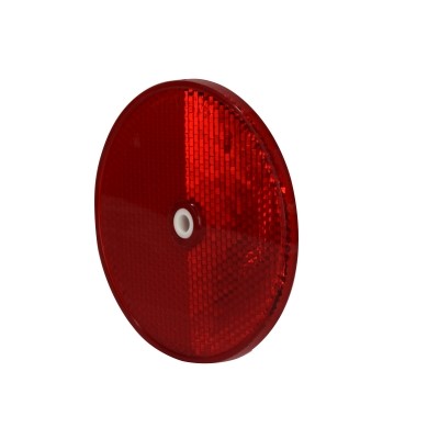 3 RD ALL PLASTIC REFLECTORS RED