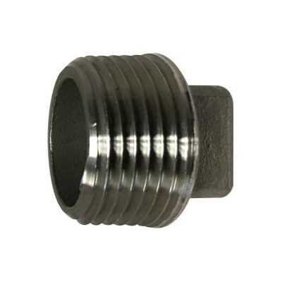 3/4 304 SS SQUARE HEAD PLUG