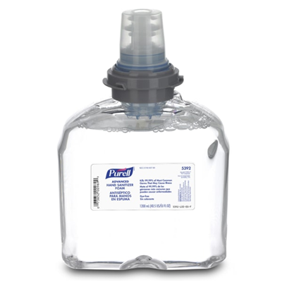 TOUCH FREE FOAM HAND SANITIZER 1200ML