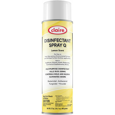 61002 SPRAY DISINFECTANT 17OZ LEMON CITR