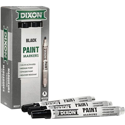 80227 PAINT MARKER MED 12PK BLK