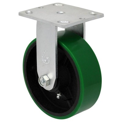 28PU60JG0417YY 6" x 2" RIGID CASTER