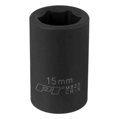 51825 1/2 DR 15MM 6PT IMPACT SOCKET