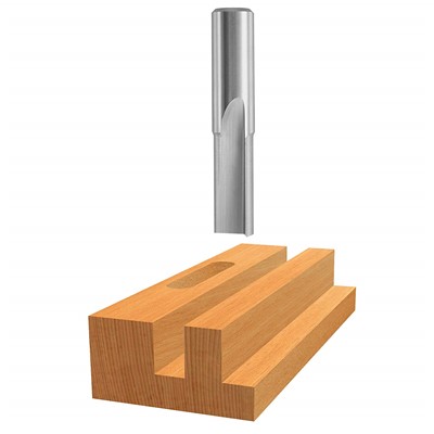 0) 04831 1/4 STRAIGHT HSS ROUTER BIT