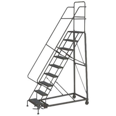 KDHD109246 9 STEP STEEL ROLLING LADDER