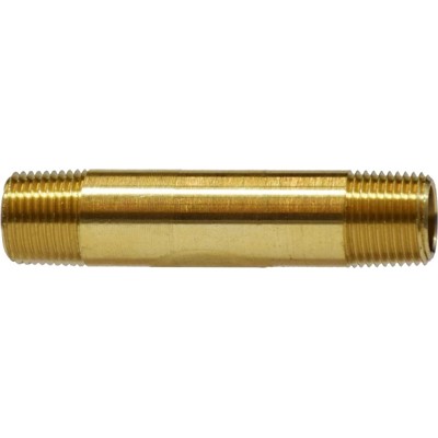 3/4 X 1-1/2 YELLOW BRASS NIPPLE