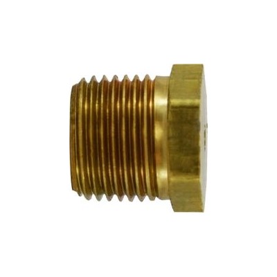 1 LF SOLID HEX PLUG