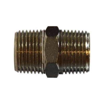 16-16 BRASS MALE BSPT NIPPLE