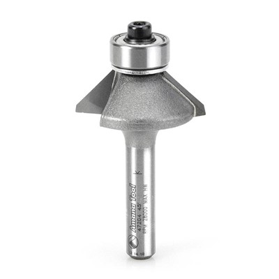 0) BEVEL BIT 45 DEGREE 1/4 SHANK