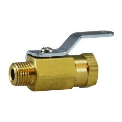 1/4 MIP X FIP MINI BALL VALVE