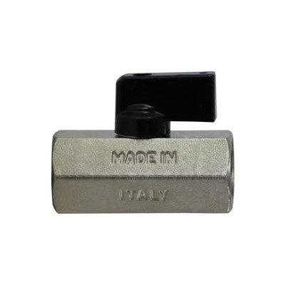 3/8 F X F CHROME MINI BALL VALVE