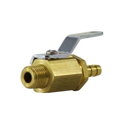 1/4 HB X 1/4 MIP MINI BALL VALVE