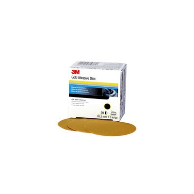 00917 HOOKIT GOLD DISC 3IN P180