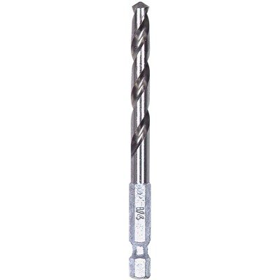 0) 1/4X3-7/8 HEX SHANK DRILL BIT