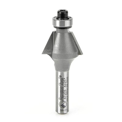 0) BEVEL BIT 25 DEGREE 1/4 SHANK