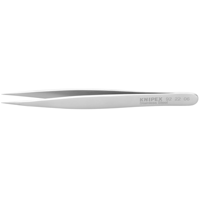 01467 SS GRIPPING TWEEZERS-NDL PT TIPS