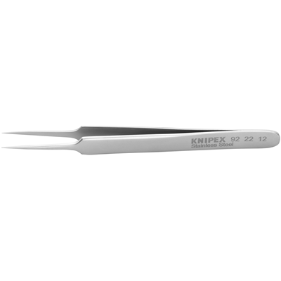 01469 SS GRIPPING TWEEZERS-NDL PT TIPS