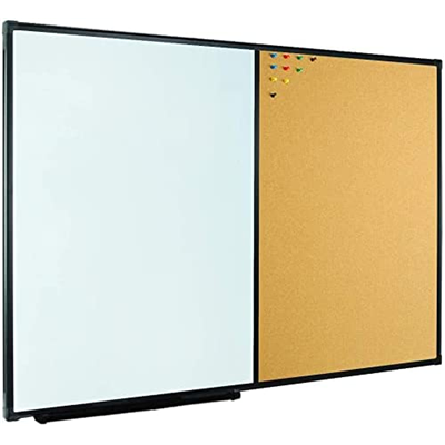 MAG WHITEBOARD CORKBOARD COMBO 48X36