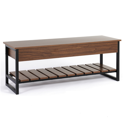 STORAGE BENCH WALNUT