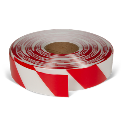 45323 ARMR-STRP H-D TAPE RED/WHT 2"X10