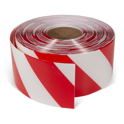 46423 ARMR-STRP H-D TAPE RED/WHT 4"X10