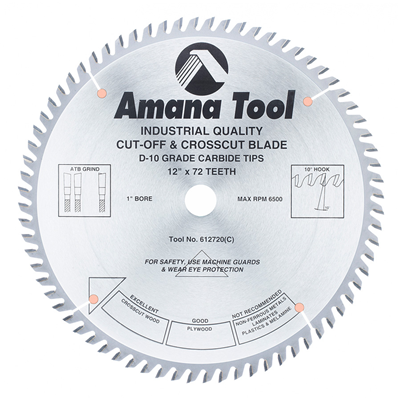 12IN 80 TOOTH 1 ARBOR SAW BLADE