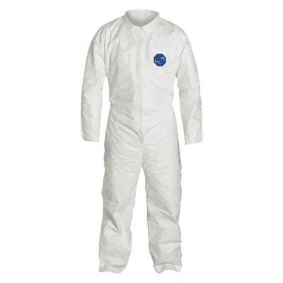 DISPOSABLE TYVEK WHITE COVERALL SUIT