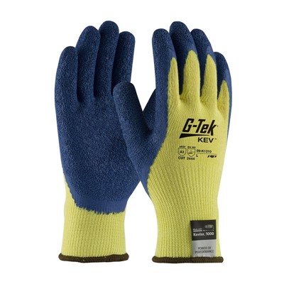 G-TEK KEVLAR WITH BLUE LATEX GRIP