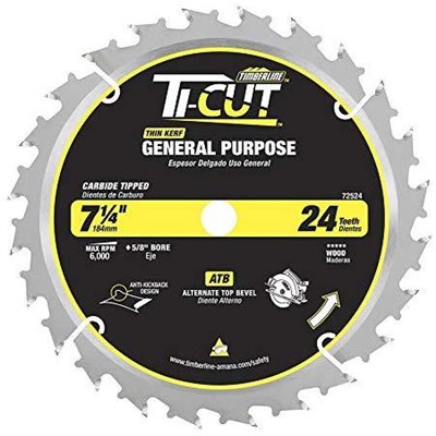 0) TI-CUT SAW 7-1/4/24T ATB