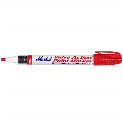 RED VALVE ACTION PAINT MARKER