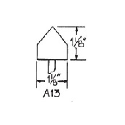 00125 MOUNTED PT A13 1-1/8X1-1/8