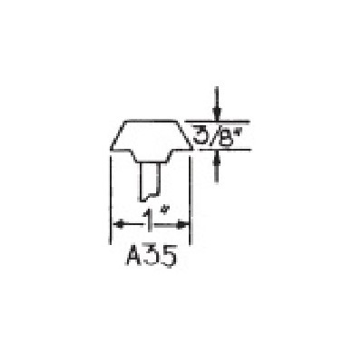 03315 MOUNTED PT A35 1X3/8