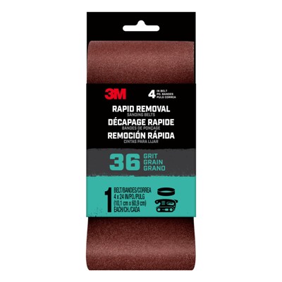 27389 BELT SANDING PWR 4X24IN 36GRIT