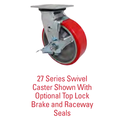 27PH40JB0417YY 2X4 SWIVEL CASTER