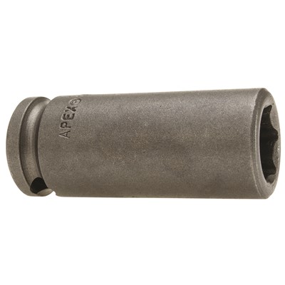 06613 SCKT 3/8 SQ DR 1/2 HX 2" OAL MAG