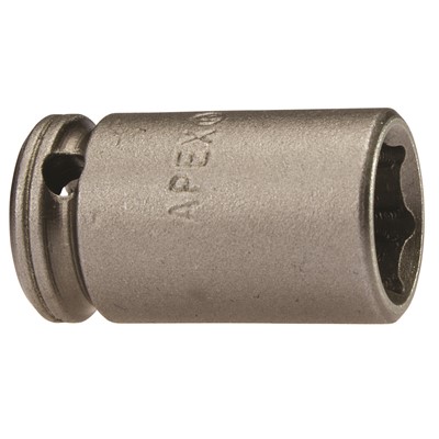 08376 SCKT 1/4 SQ DR 3/8 HX 1" OAL MAG