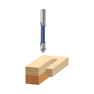 1/2 HSS PILOT PANNEL ROUTER BIT