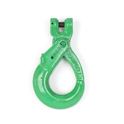 SELF LOCKING HOOK,1/2,CLEVIS,GR 100