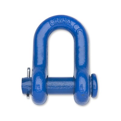 0) UTILITY CLEVIS,1/4,PTD BLUE,TAGGED