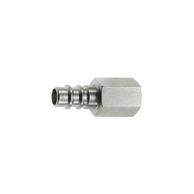 1/4 MALE PLUG WITH 1/4 NPT FEMALE