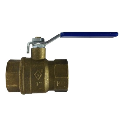 GATE VALVE BRASS 1"