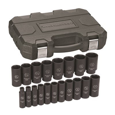 19PC SAE DEEP WELL SOCKET SET