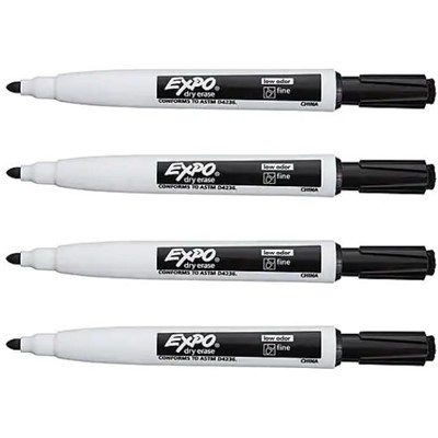 EXPO® MAGNETIC DRY ERASE MARKERS WITH ER