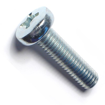 MACHINE SCREW METRIC 8MM-1.25 X 30MM