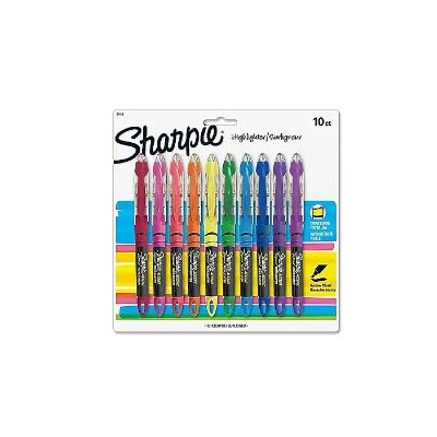 SHARPIE LIQUID HIGHLIGHTER 10/PACK