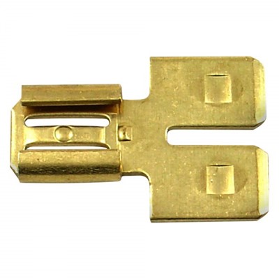 0) 04687 BRASS SLIDE TERMINAL SPLITTER