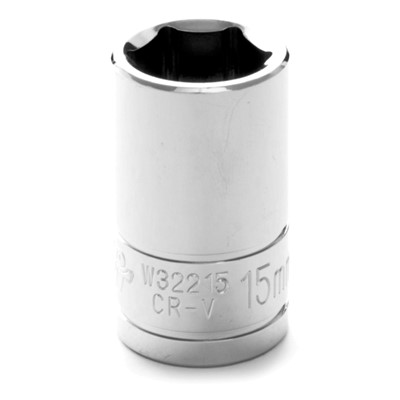 0) 1/2 DR 15MM 6PT SOCKET