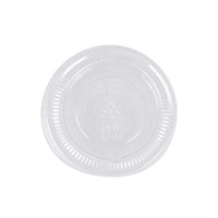 00642 2OZ PORTION CUP LID CLEAR P/P